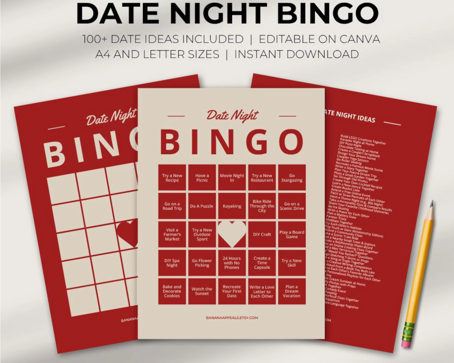 Date Night Bingo