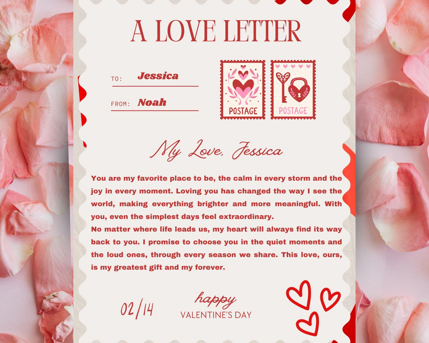Love Letter Template