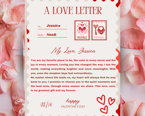 Love Letter Template